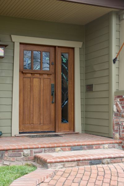 Front Porch Brick Repair in Warwick