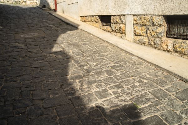 Stone Sidewalk Repair in Warwick