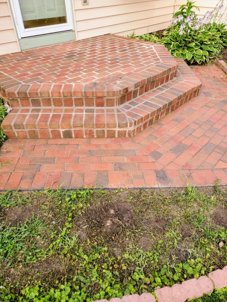 Brick Stoop Repair in Warwick