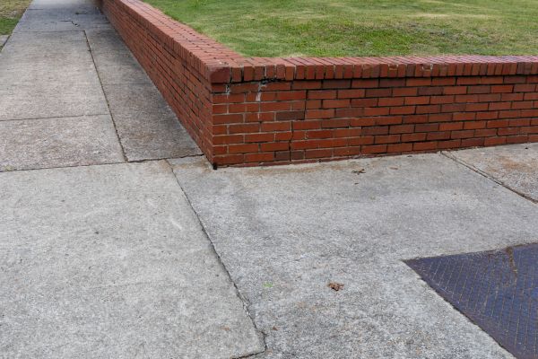 Brick Retaining Wall Repair in Warwick