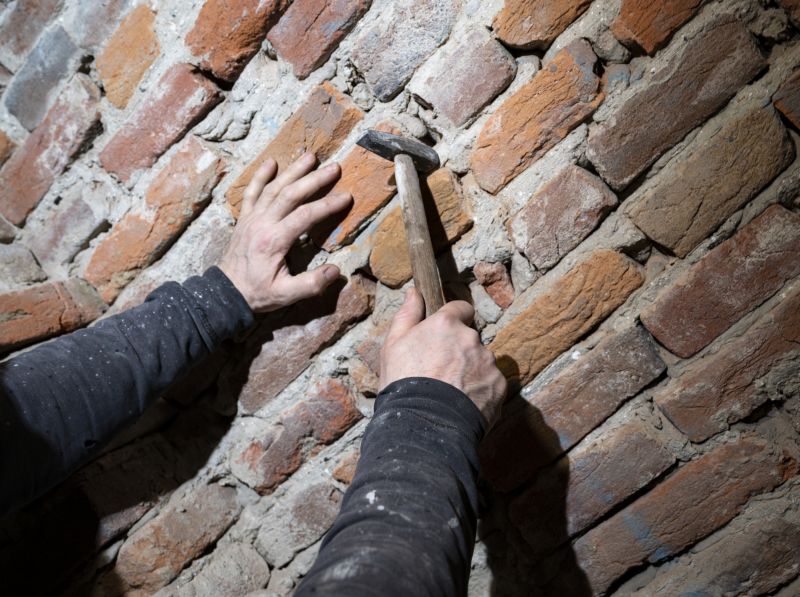 Garage Brick Repair