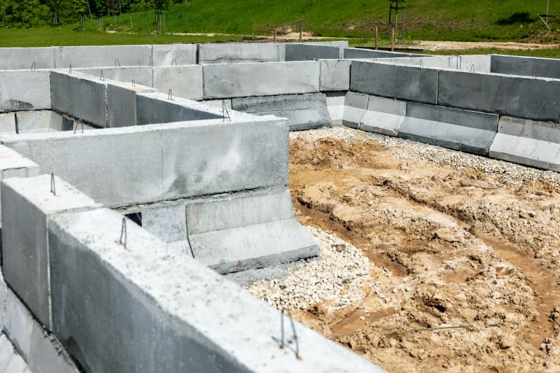 Concrete Block Foundation