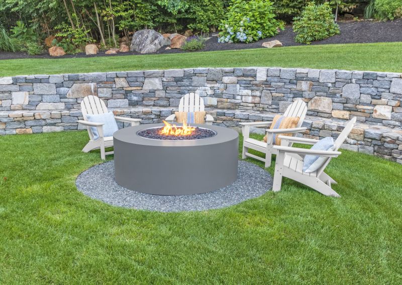 Stone Wall Hardscaping